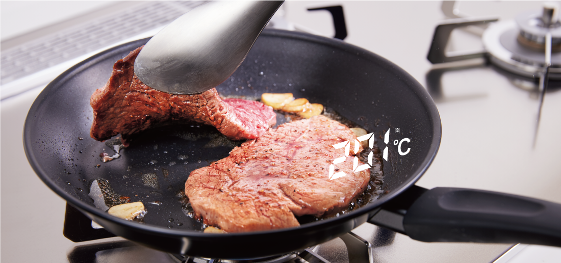 ノーリツ独自の温度クック機能