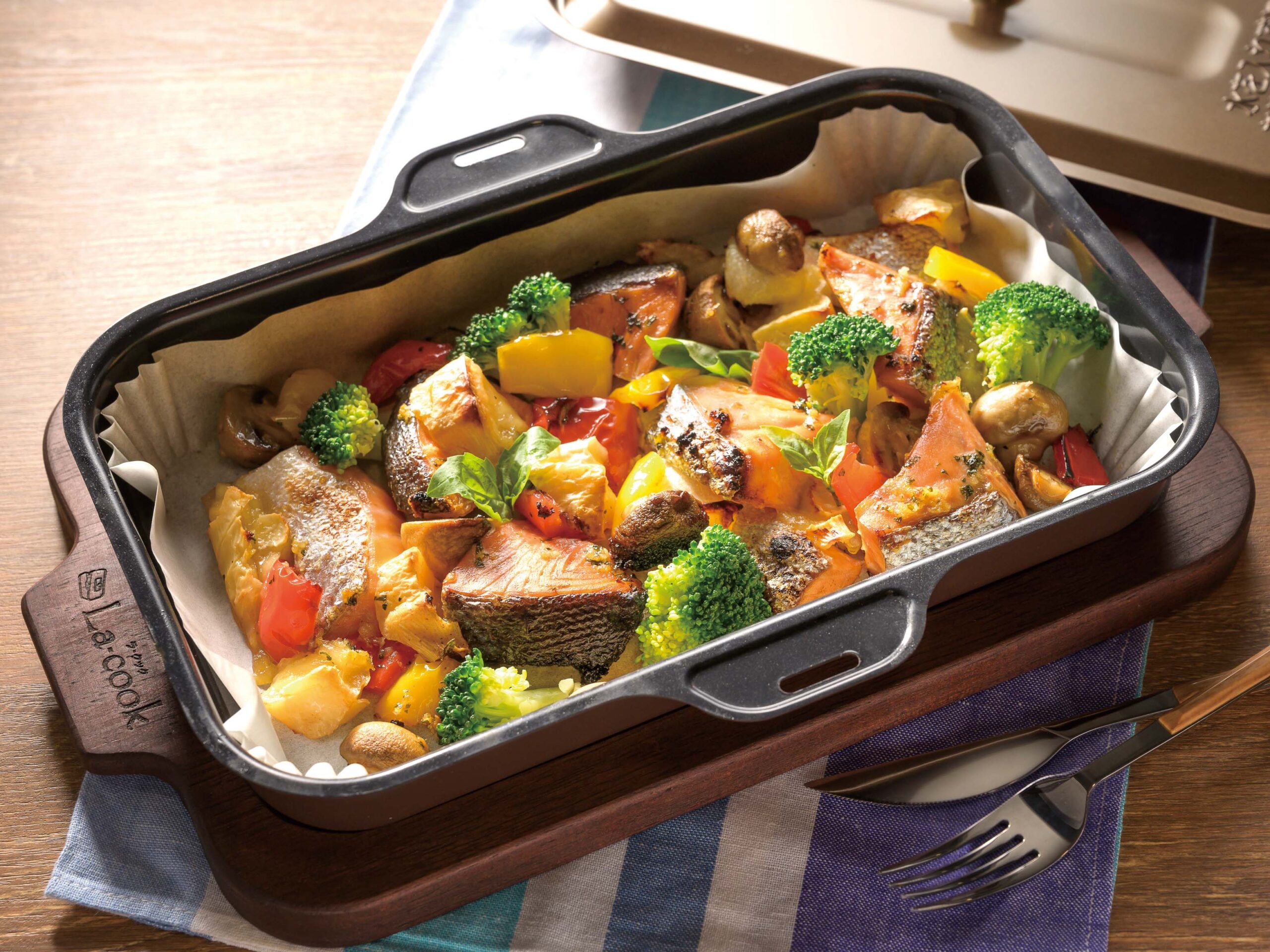 秋鮭のイタリアン焼き 完成イメージ